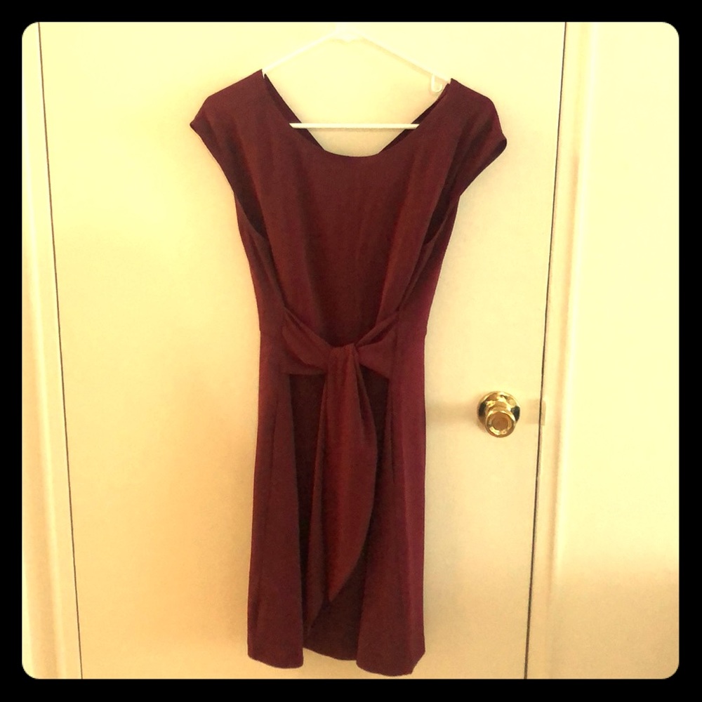 LOFT Cute dress with tie front